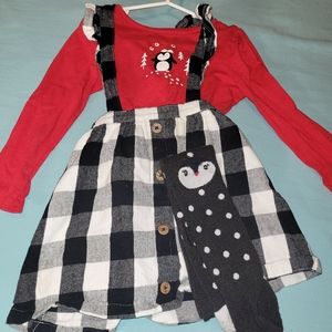 Girls 5T Christmas outfit